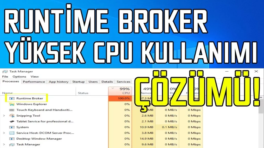 Runtime Broker'ın Sistem Performansı Üzerindeki Etkisi Nedir? 4 Runtime Broker Sistem Performansını Nasıl Etkiler