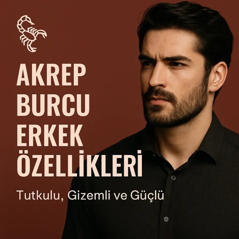 Akrep Burcu Erkek Özellikleri: Tutkunun, Gizemin ve Gücün Burcu